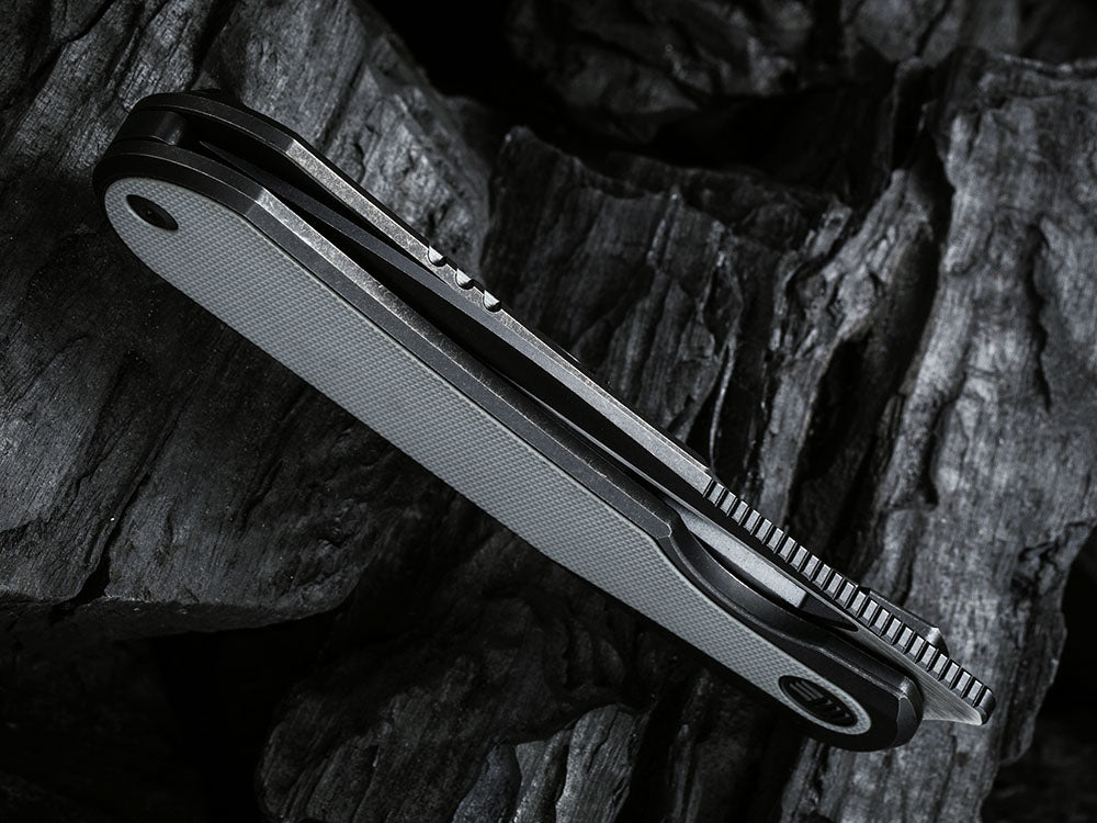 # ** HERE NOW ** WE Knife WE-WE21033 - BALOO - 20CV or Damasteel Blade - CARBON FIBER HANDLE - OSTAP HEL DESIGN