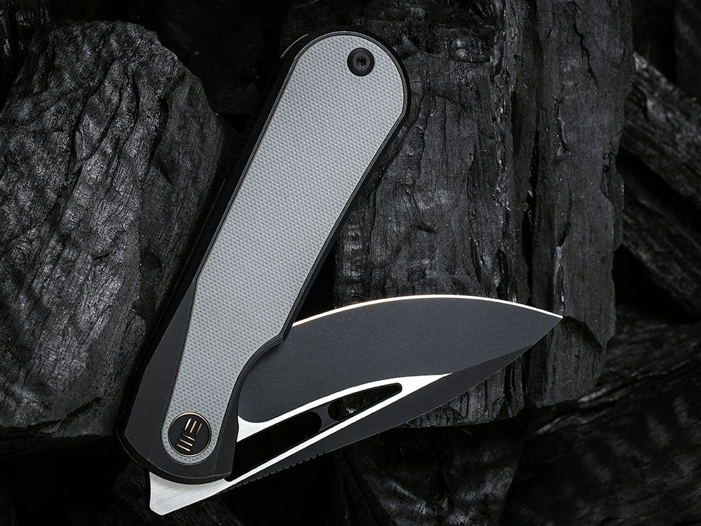 # ** HERE NOW ** WE Knife WE-WE21033 - BALOO - 20CV or Damasteel Blade - CARBON FIBER HANDLE - OSTAP HEL DESIGN