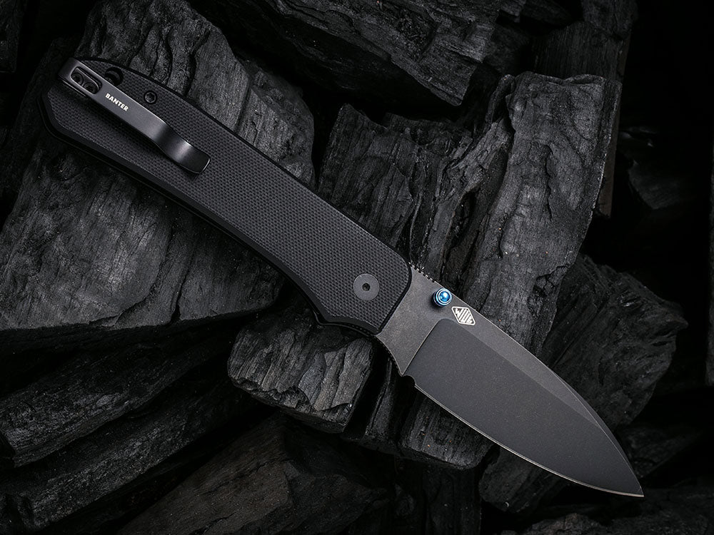 WE Knives - BIG BANTER - WE21045 - 20CV Blade - G10 or Micarta Handle