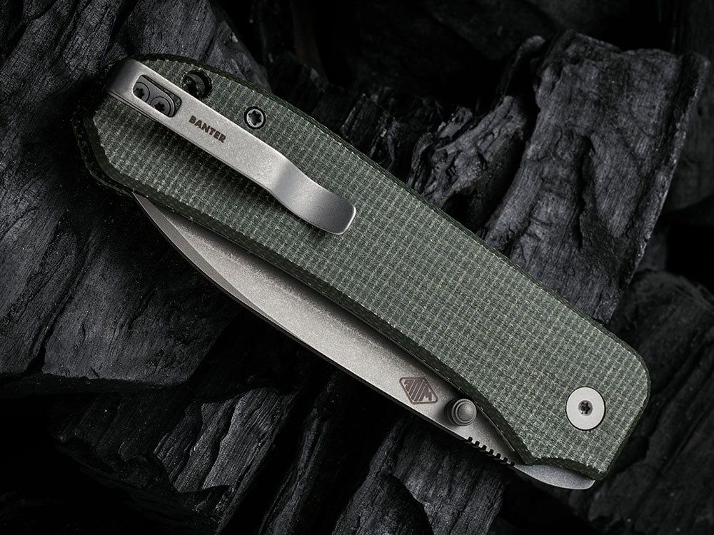WE Knives - BIG BANTER - WE21045 - 20CV Blade - G10 or Micarta Handle