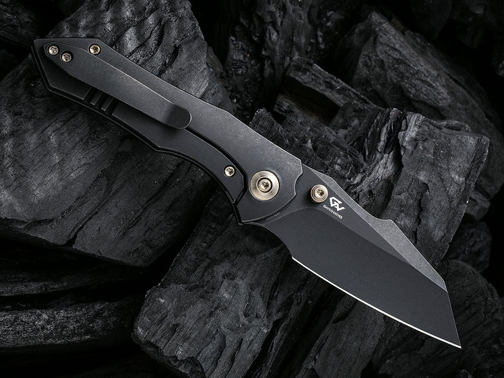 WE Knife - WE22005 HIFIN - Reverse Tanto 20CV Blade - Titanium Handle