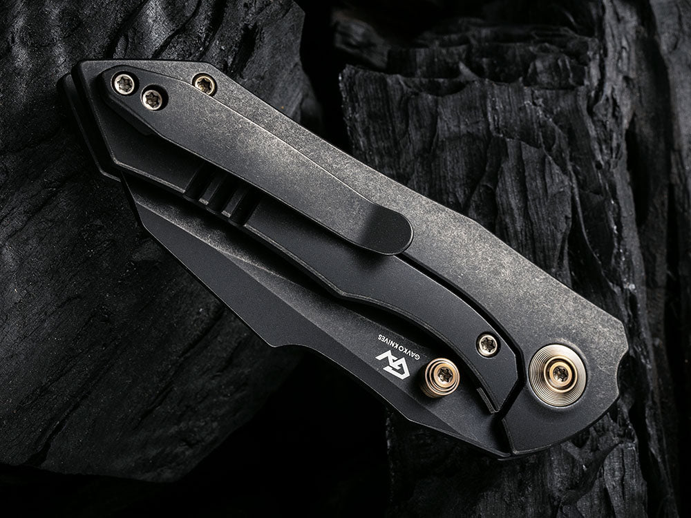 WE Knife - WE22005 HIFIN - Reverse Tanto 20CV Blade - Titanium Handle