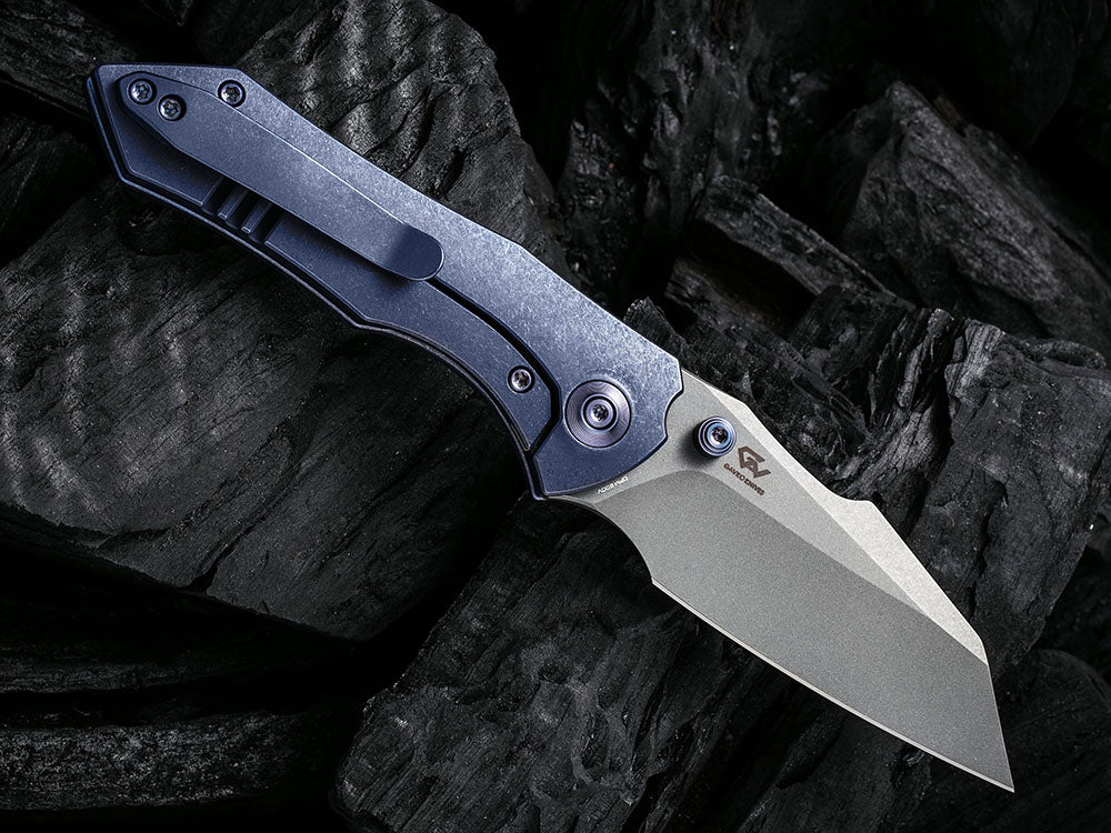 WE Knife - WE22005 HIFIN - Reverse Tanto 20CV Blade - Titanium Handle
