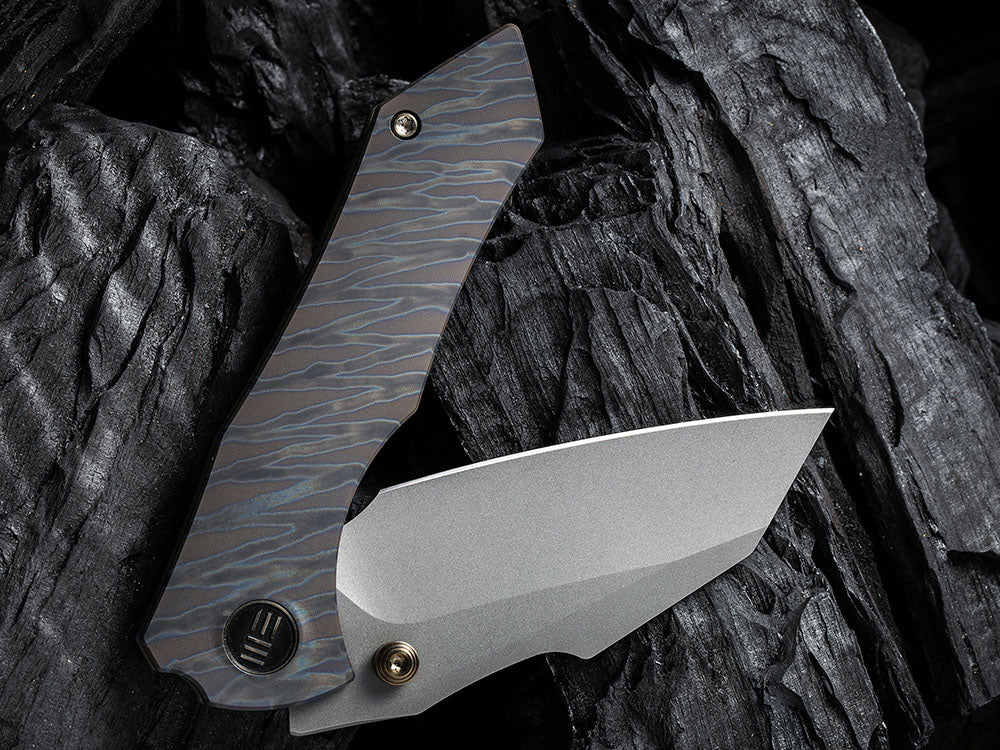 WE Knife - WE22005 HIFIN - Reverse Tanto 20CV Blade - Titanium Handle