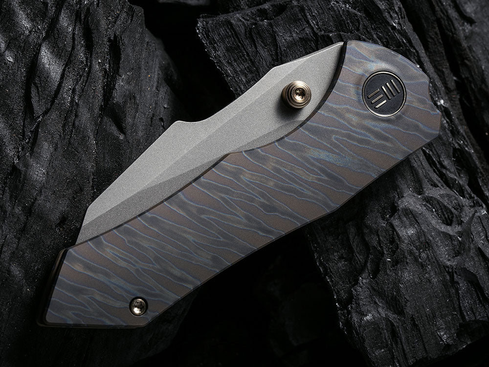WE Knife - WE22005 HIFIN - Reverse Tanto 20CV Blade - Titanium Handle