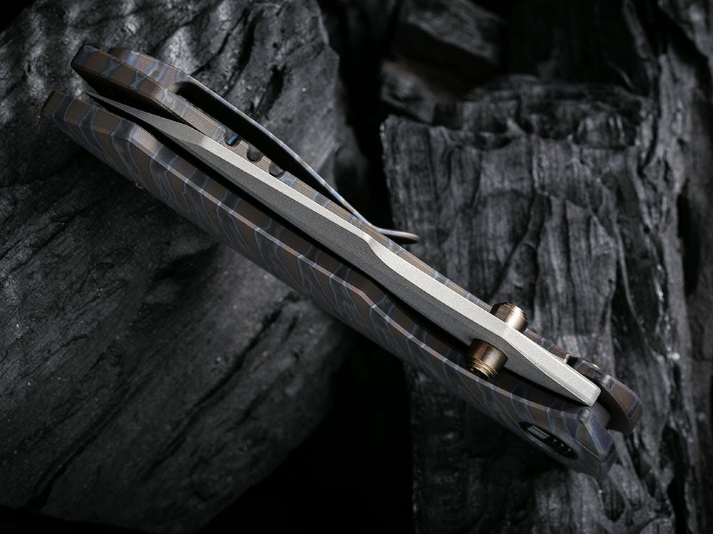 WE Knife - WE22005 HIFIN - Reverse Tanto 20CV Blade - Titanium Handle