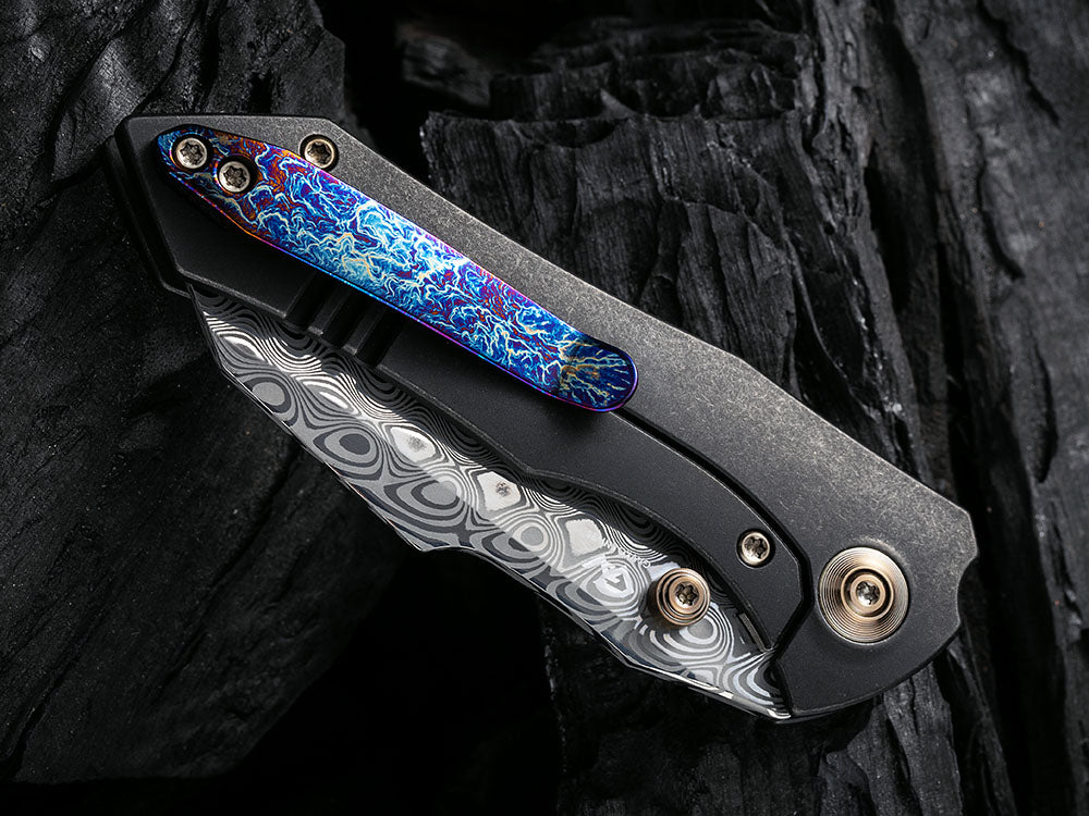 WE Knife - WE22005 HIFIN - Reverse Tanto 20CV Blade - Titanium Handle