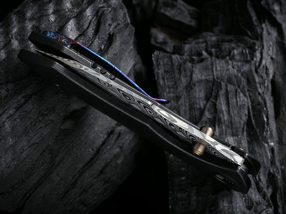 WE Knife - WE22005 HIFIN - Reverse Tanto 20CV Blade - Titanium Handle
