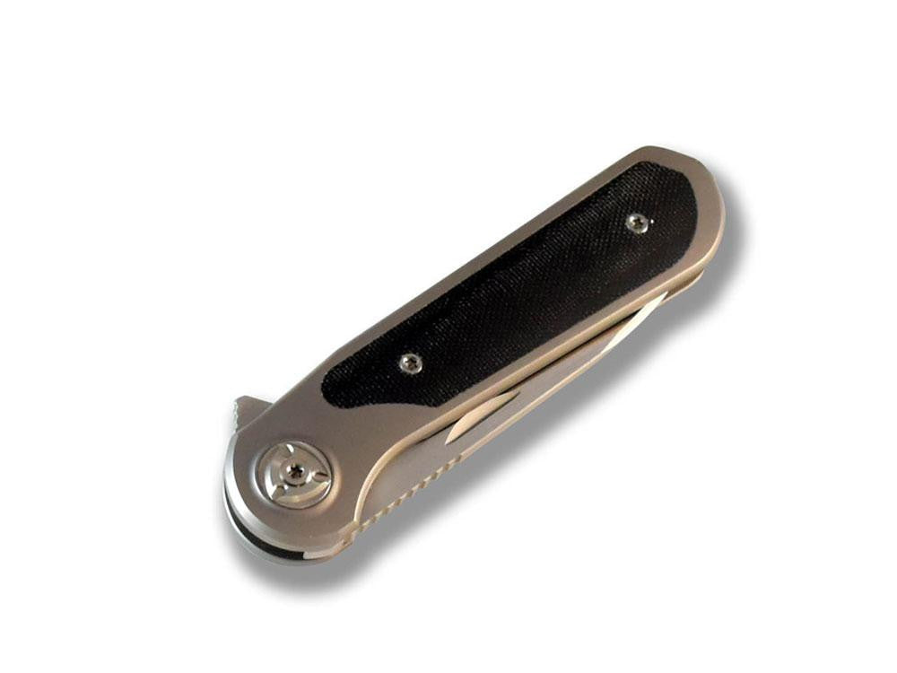 ** NOW HERE ** Liong Mah - ZULU - M390 Blade - Micarta Inlays - True Talon