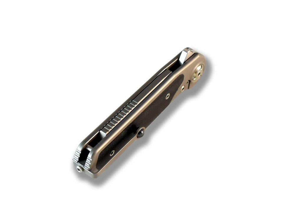 ** NOW HERE ** Liong Mah - ZULU - M390 Blade - Micarta Inlays - True Talon