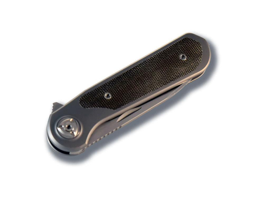 ** NOW HERE ** Liong Mah - ZULU - M390 Blade - Micarta Inlays - True Talon