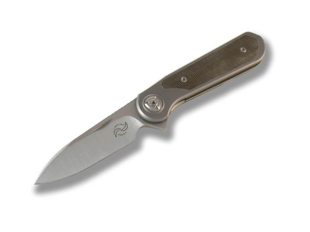 ** NOW HERE ** Liong Mah - ZULU - M390 Blade - Micarta Inlays - True Talon