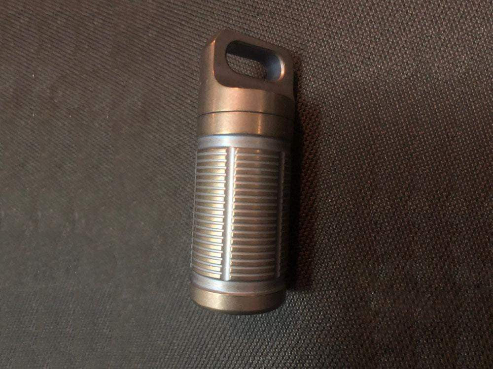 Gripper EDC Titanium Pill Bottle - True Talon