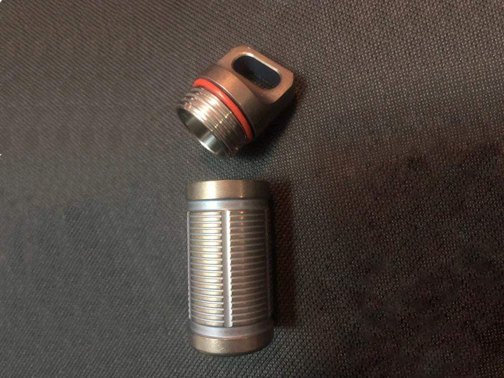 Gripper EDC Titanium Pill Bottle - True Talon