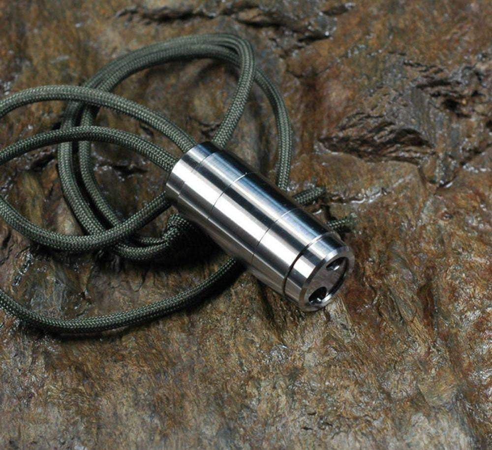 Titanium EDC "Double Ended" Pill Bottle - True Talon