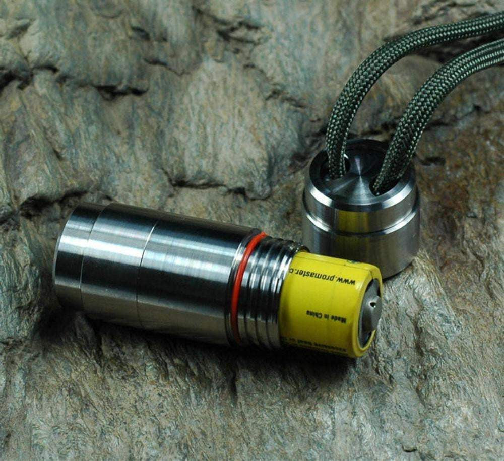 Titanium EDC "Double Ended" Pill Bottle - True Talon