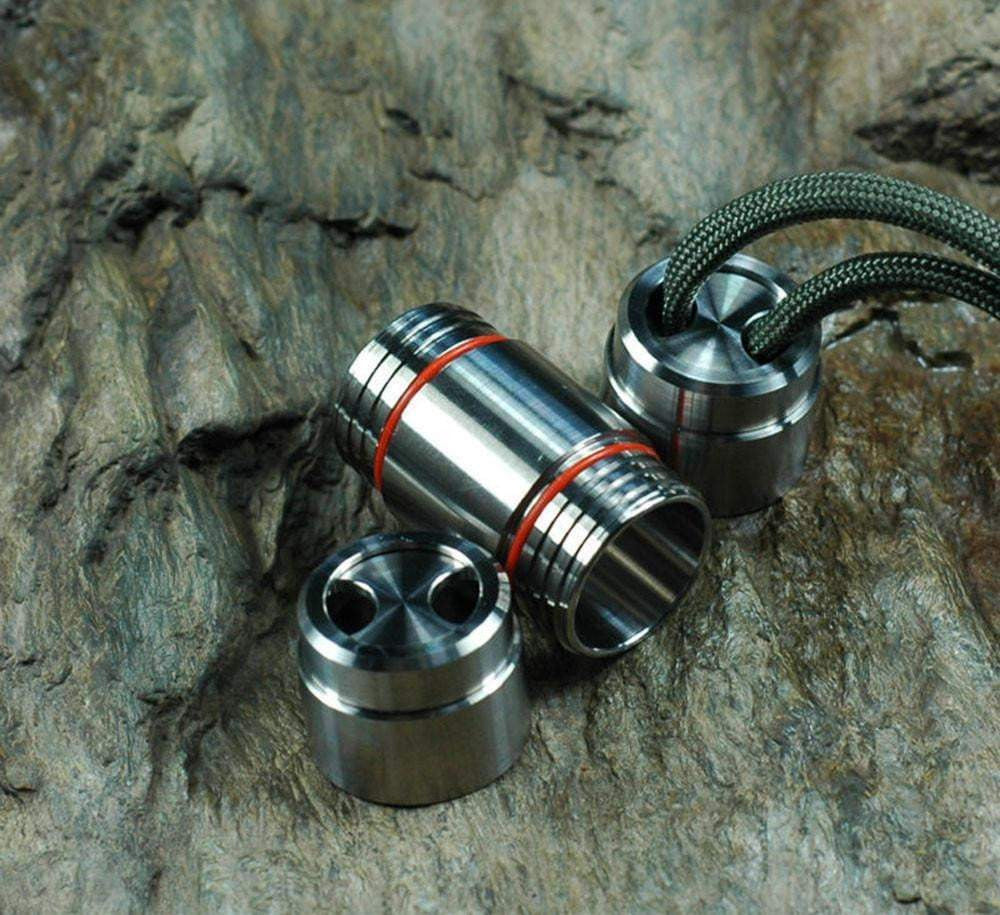 Titanium EDC "Double Ended" Pill Bottle - True Talon