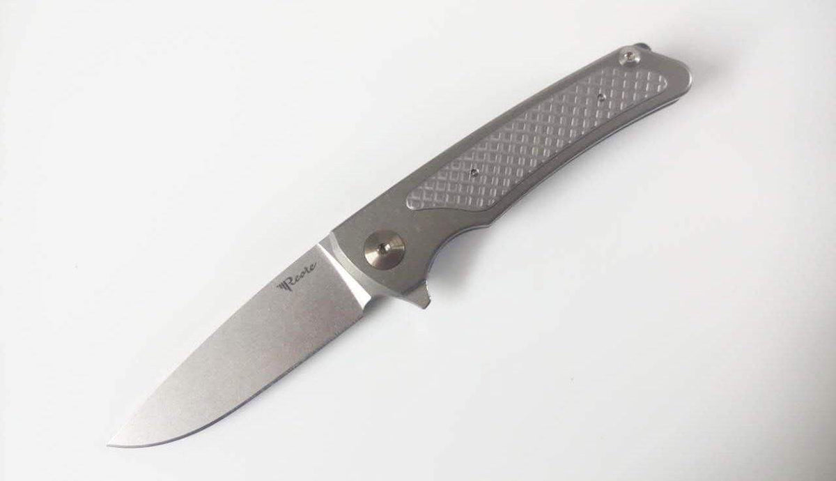 ** SOLD OUT ** Reate Knives - Grey Wave - M390 Blade - True Talon