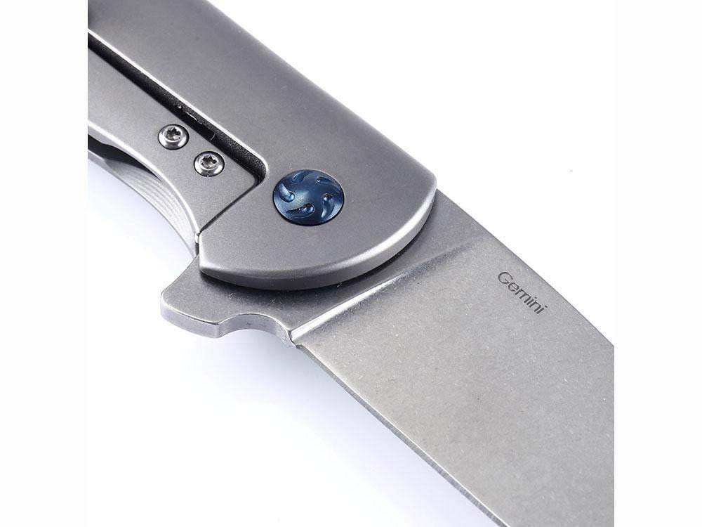 Kizer Ki3471 - Gemini - S35VN Blade - Titanium handle - True Talon