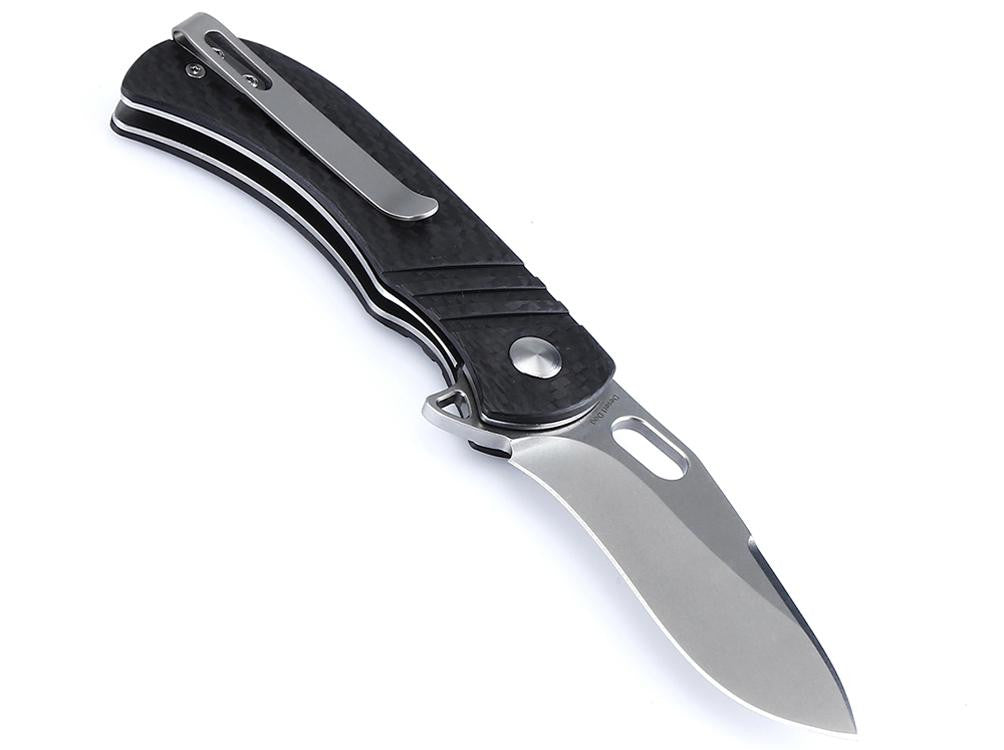 Kizer Ki4496 - Desert Dog - S35VN Blade - Carbon Fiber Handle - True Talon