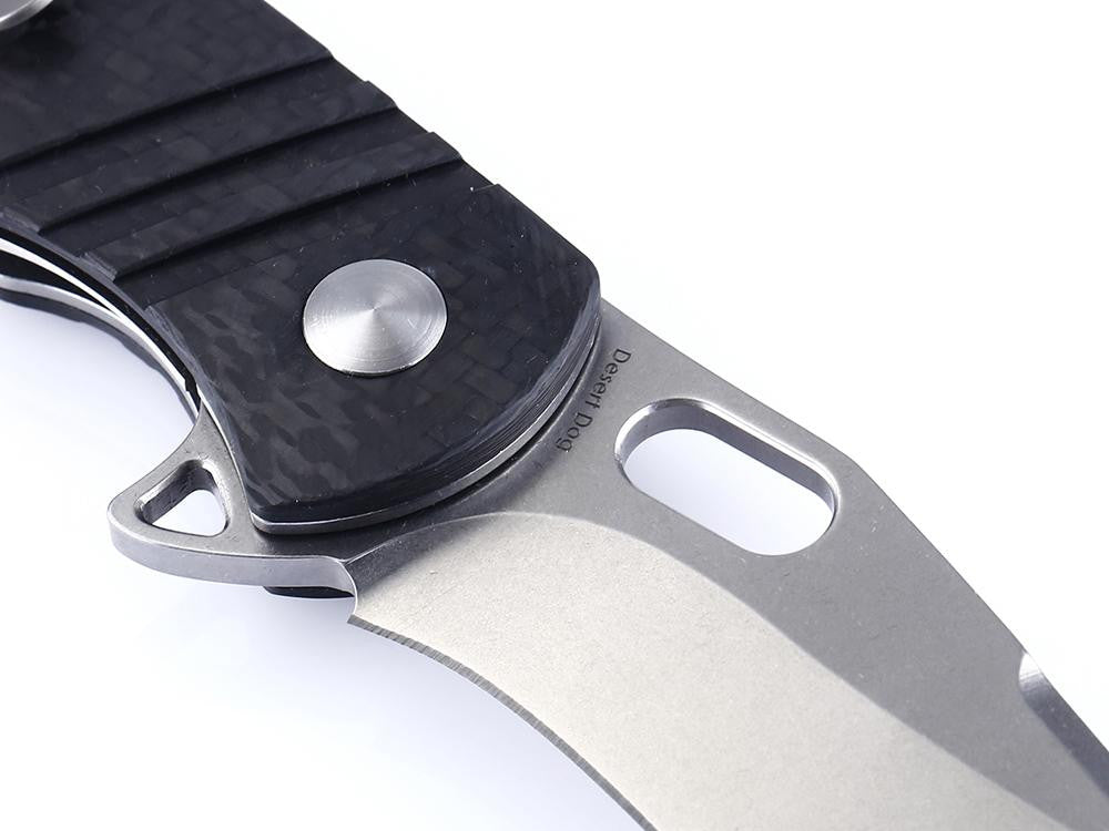 Kizer Ki4496 - Desert Dog - S35VN Blade - Carbon Fiber Handle - True Talon