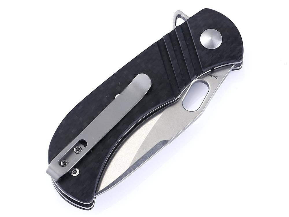 Kizer Ki4496 - Desert Dog - S35VN Blade - Carbon Fiber Handle - True Talon