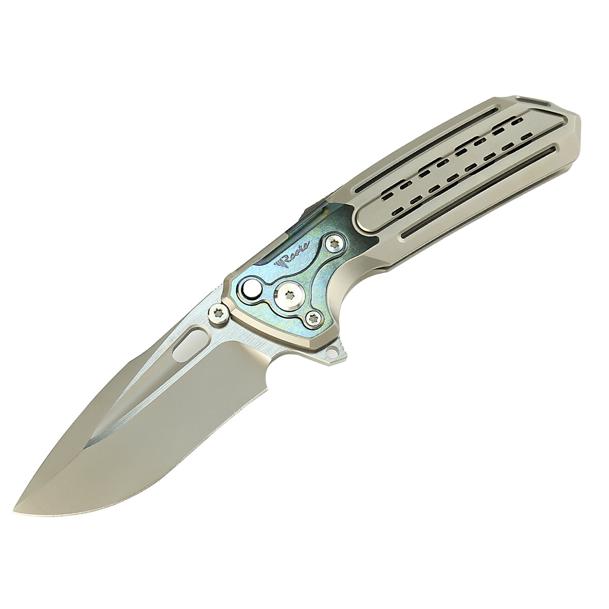 # ** ÄLMOST GONE ** Reate Knives - T600 - 3.8 inch MAGNACUT Blade - with additional Dual Stud Locking System - integral HHandle