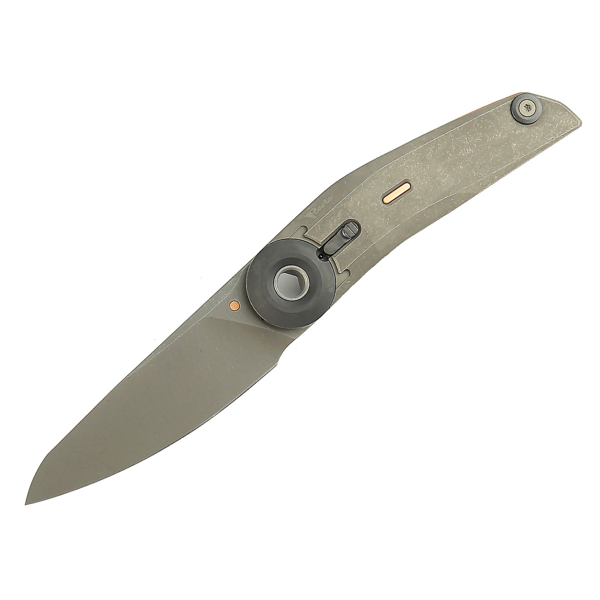 # ** ALMOST HERE ** Reate Knives -VK-TRON - 3.3 INCH M390 Blade - FRICTION SLIP JOINT - Vulpex Knives Design