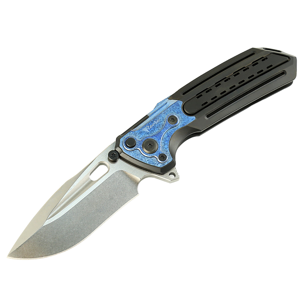 # ** ÄLMOST GONE ** Reate Knives - T600 - 3.8 inch MAGNACUT Blade - with additional Dual Stud Locking System - integral HHandle