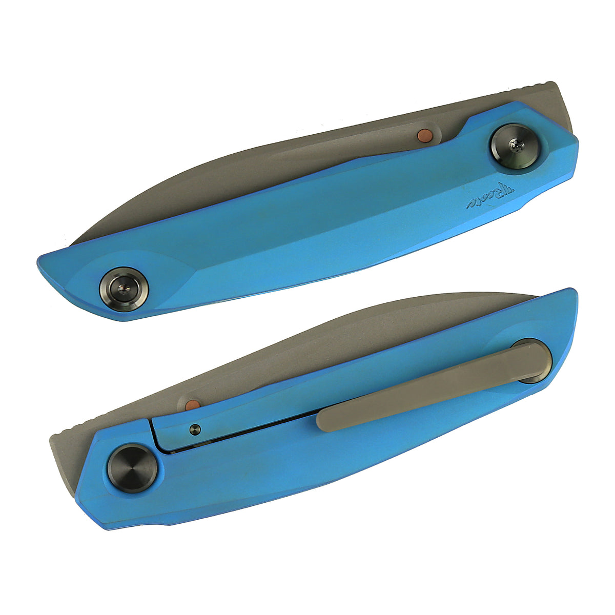 # ** ALMOST HERE ** Reate Knives -VK-ANUB - 3.15 INCH ELMAX Blade - FRAME LOCK - Vulpex Knives Design