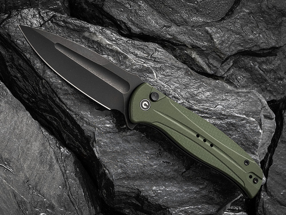 # ** HERE NOW ** CIVIVI - C23053 INCINDIE - 14C28N BLADE - G10 HANDLES