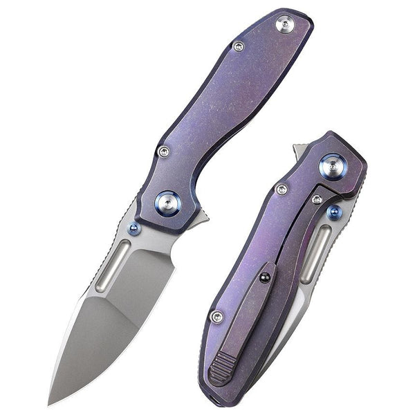 # ** ALMOST GONE ** REMETTE - DSTF - TWOFACE - 3  INCH M390 BLADE - ADJUSTABLE FLIPPER TAB
