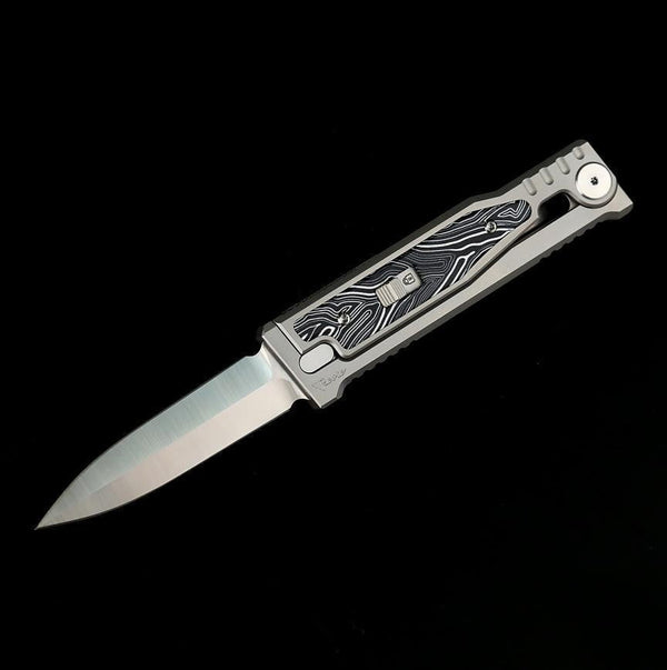 # ** COMING SOON ** Reate - EXO M LOCK - 2.9  INCH ELMAX BLADE - NEW INLAYS!!! - True Talon