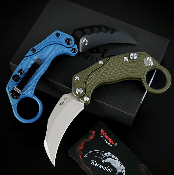 # ** ALMOST GONE ** Reate Knives - EXO K KARAMBIT WITH TRAINER - LIMIT 1 PER CUSTOMER
