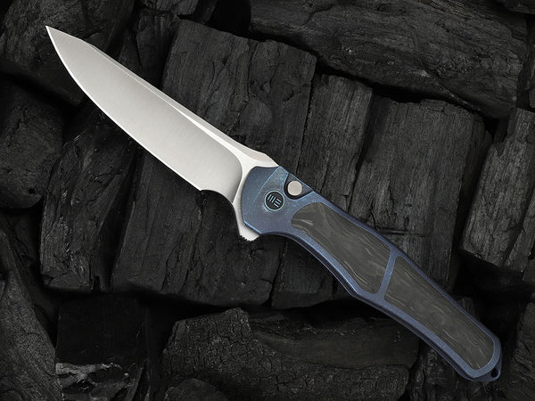 # ** HERE NOW ** - WE Knives - WE07B 702XI 11TH ANNIVERSARY KNIFE-  3.81 INCH M390 Blade - INTEGRAL Handle
