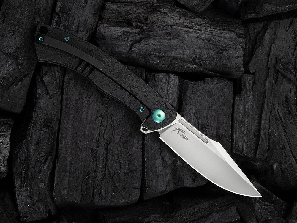 # ** HERE NOW ** - WE Knives - WE24003 ESSENTIAL KNGHT -  3.6 INCH M390 Blade - JASON KNIGHT DESIGN