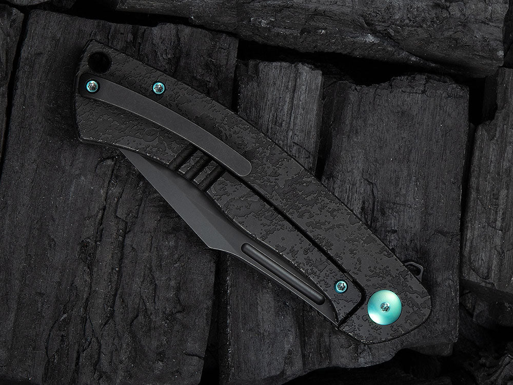 # ** HERE NOW ** - WE Knives - WE24003 ESSENTIAL KNGHT -  3.6 INCH M390 Blade - JASON KNIGHT DESIGN