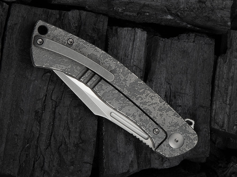 # ** HERE NOW ** - WE Knives - WE24003 ESSENTIAL KNGHT -  3.6 INCH M390 Blade - JASON KNIGHT DESIGN