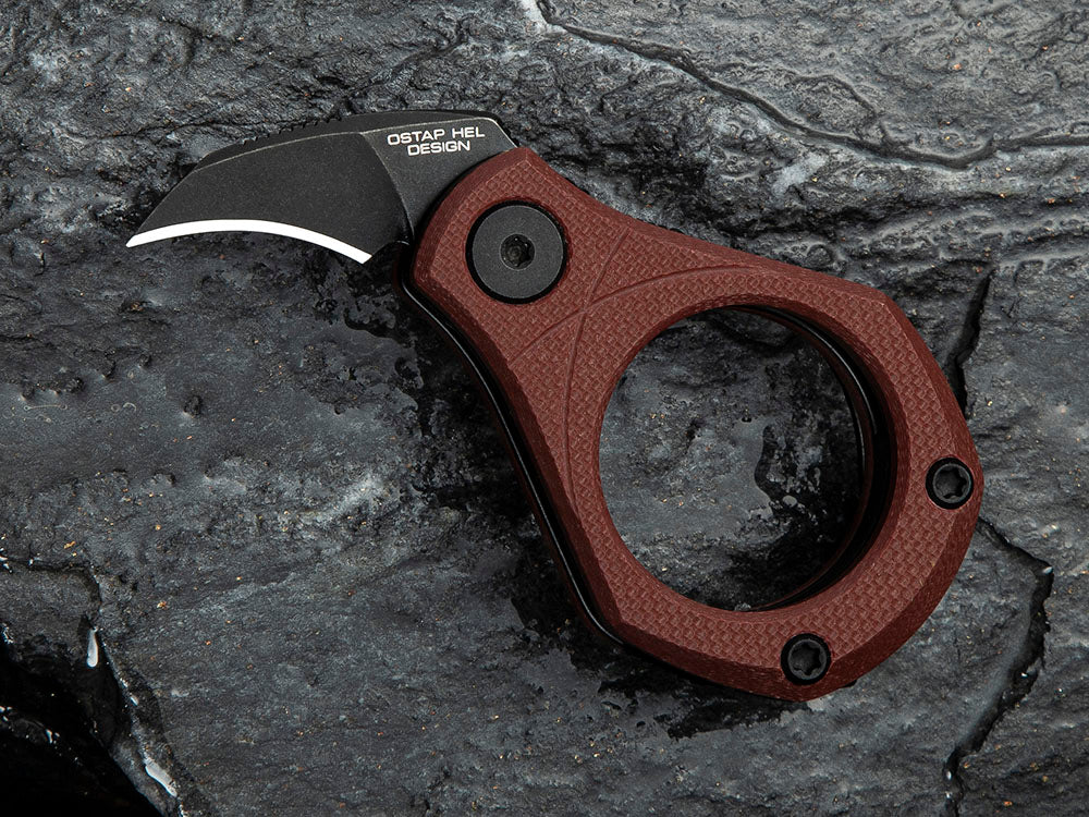 # ** HERE NOW ** CIVIVI - C23038 PYRUS FINGER KNIFE - 14C28N BLADE