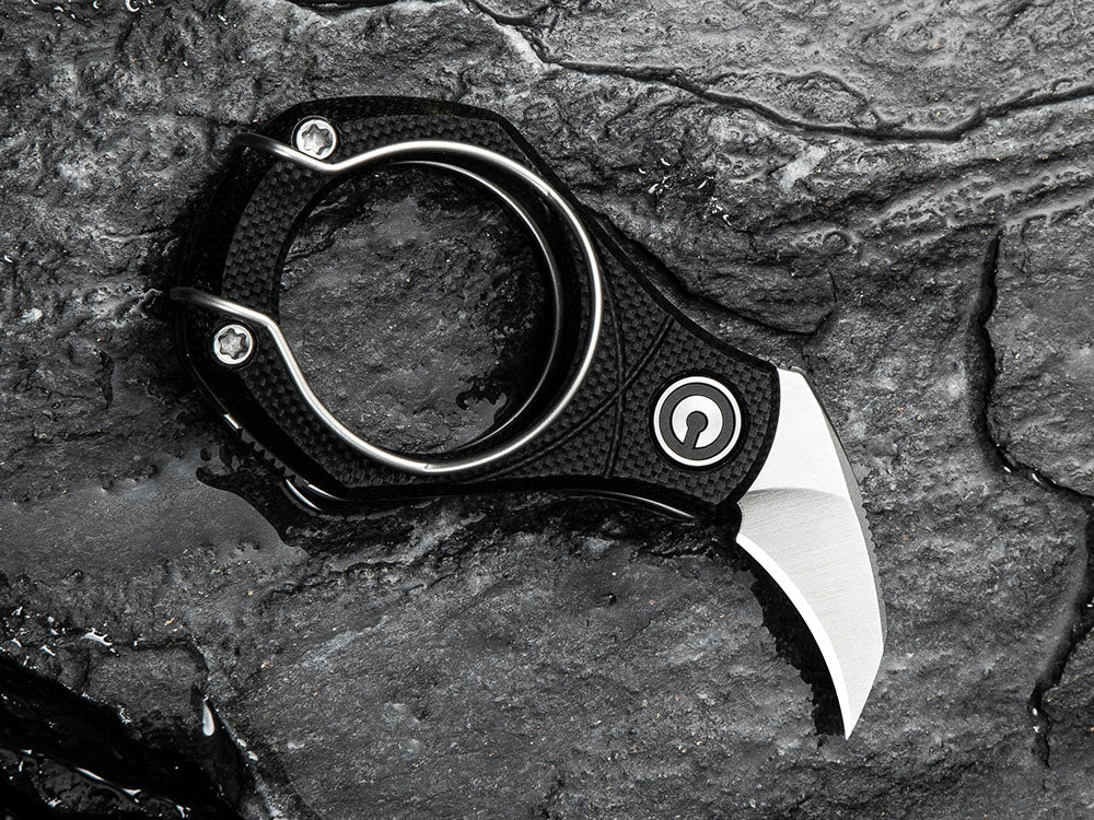 # ** HERE NOW ** CIVIVI - C23038 PYRUS FINGER KNIFE - 14C28N BLADE