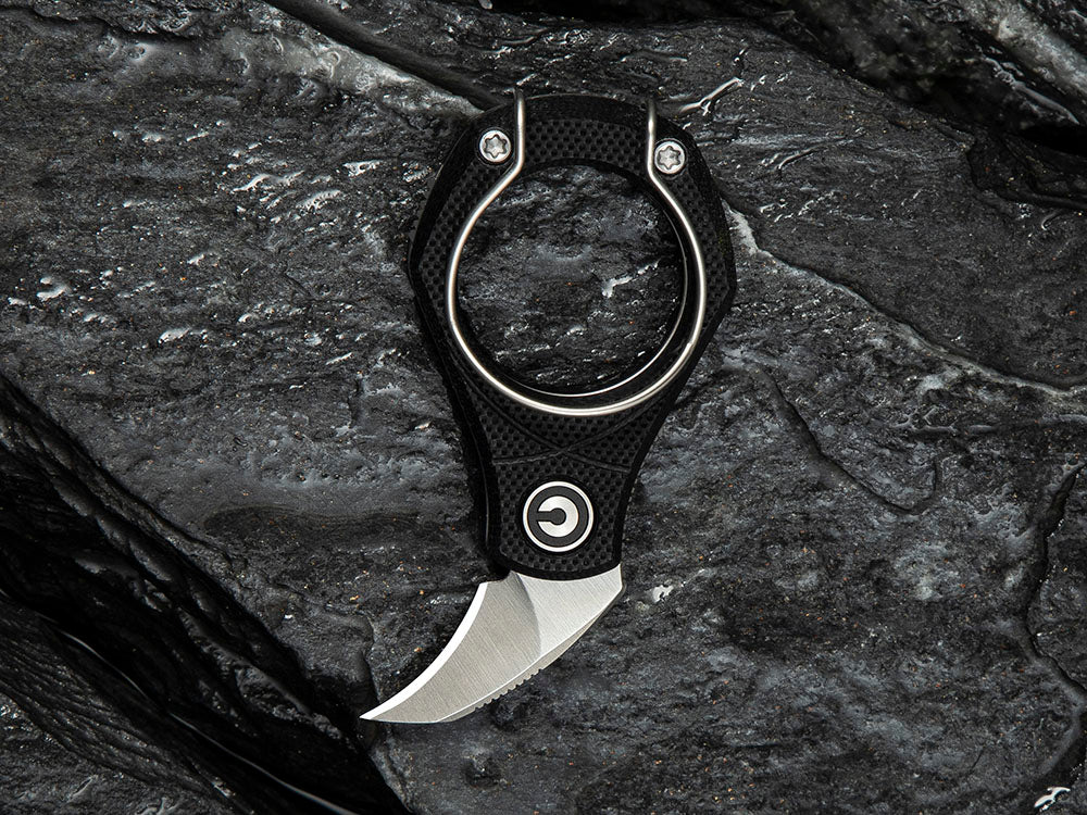 # ** HERE NOW ** CIVIVI - C23038 PYRUS FINGER KNIFE - 14C28N BLADE