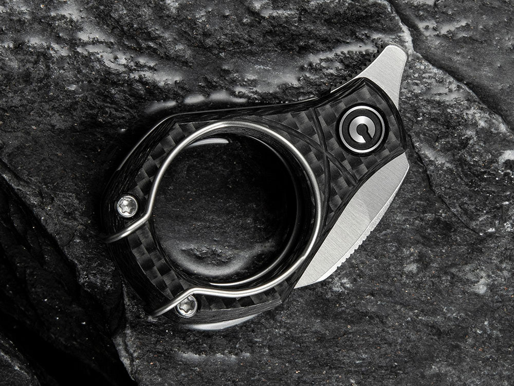 # ** HERE NOW ** CIVIVI - C23038 PYRUS FINGER KNIFE - 14C28N BLADE