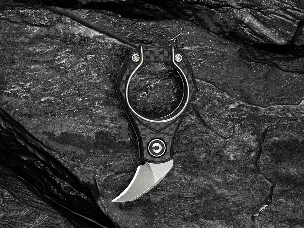 # ** HERE NOW ** CIVIVI - C23038 PYRUS FINGER KNIFE - 14C28N BLADE