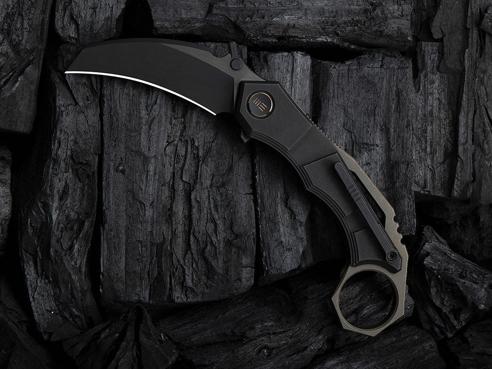 # ** HERE NOW ** - WE Knives - WE2406 TAYRA KARAMBIT -  3.0 INCH M390 Blade