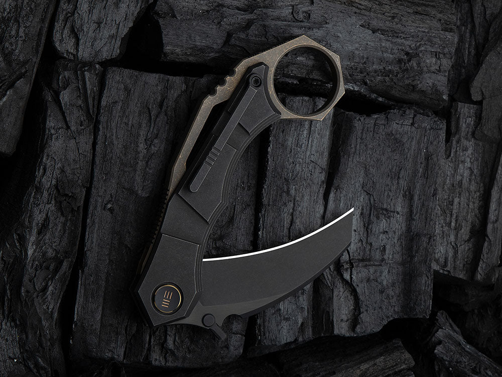 # ** HERE NOW ** - WE Knives - WE2406 TAYRA KARAMBIT -  3.0 INCH M390 Blade