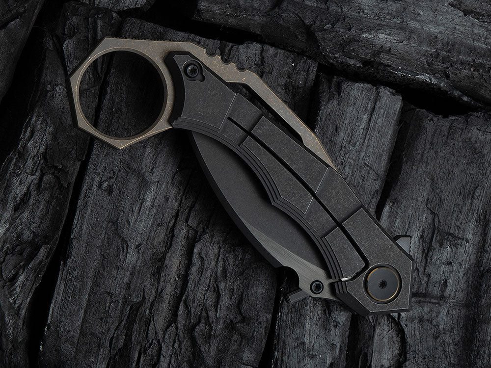 # ** HERE NOW ** - WE Knives - WE2406 TAYRA KARAMBIT -  3.0 INCH M390 Blade