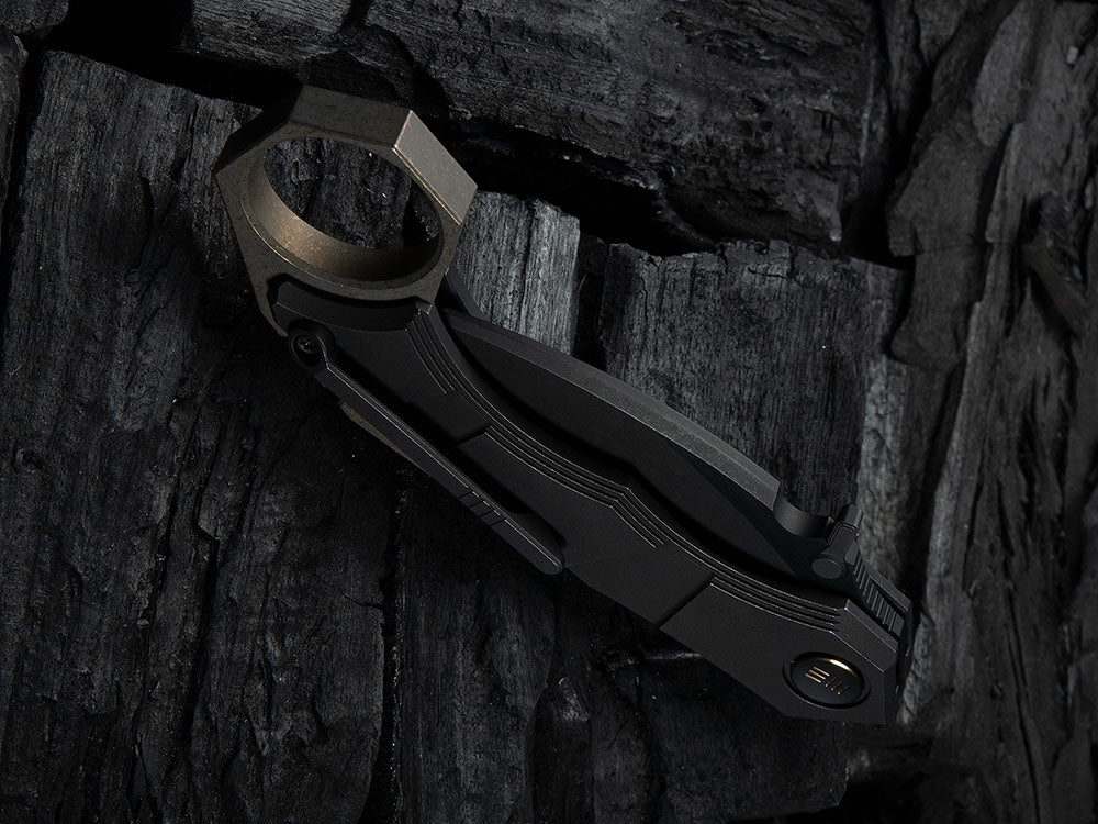 # ** HERE NOW ** - WE Knives - WE2406 TAYRA KARAMBIT -  3.0 INCH M390 Blade