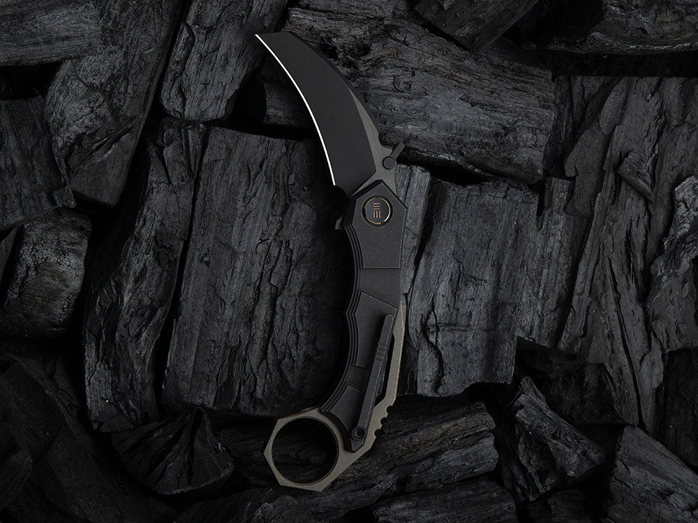# ** HERE NOW ** - WE Knives - WE2406 TAYRA KARAMBIT -  3.0 INCH M390 Blade