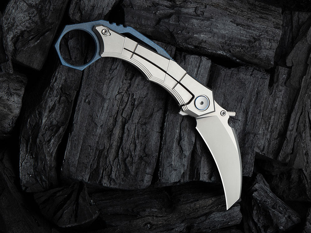 # ** HERE NOW ** - WE Knives - WE2406 TAYRA KARAMBIT -  3.0 INCH M390 Blade
