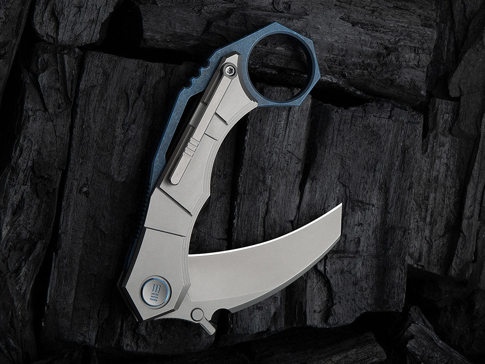 # ** HERE NOW ** - WE Knives - WE2406 TAYRA KARAMBIT -  3.0 INCH M390 Blade